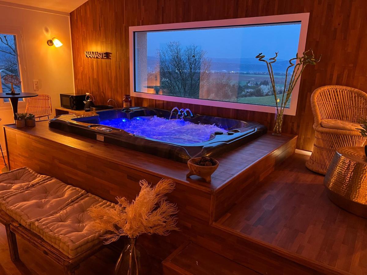 Bed and Breakfast La Belle Marcelle - Chambre D Hotes Avec Jacuzzi Beauvallon  Экстерьер фото